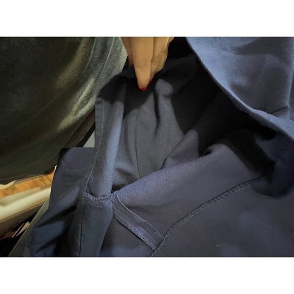 Tahari ASL Navy Blue Sleeveless Sheath Dress Size 14 - Picture 11 of 13